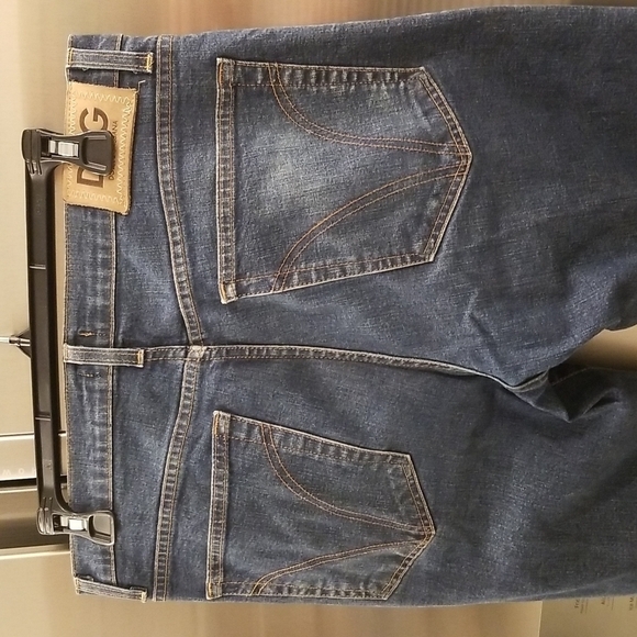 DOLCE & GABANNA Black Label Button Fly Straight Leg Jeans 36 Mens - Picture 4 of 13